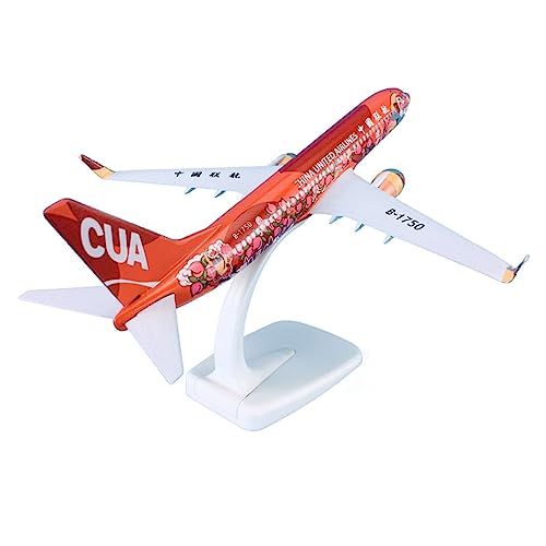1 200 20 cm Flugzeug Flugzeuge Boeing B737-800 für China United Airlines Lianyun Port Flugzeugmodell Spielkits von SYOEUR