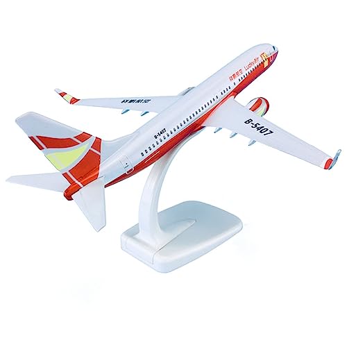 1 200 20 cm Flugzeug-Proportional-Replikationsflugzeuge Boeing B737-800 für Lucky Air-Flugzeugmodell Spielkits von SYOEUR