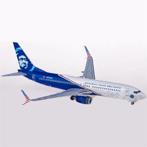 1 200 Metallmaßstab für Flugzeuge Alaska Airlines 737-800 N570AS Druckguss-Luftfahrt-Miniatur-Avion-Modellspielzeug Spielkits 1 200 Metallmaßstab für Flugzeuge Alaska Airlines 737-800 N570AS Druckguss-Luftfahrt-Miniatur-Avion-Modellspielzeug Spielkits von SYOEUR