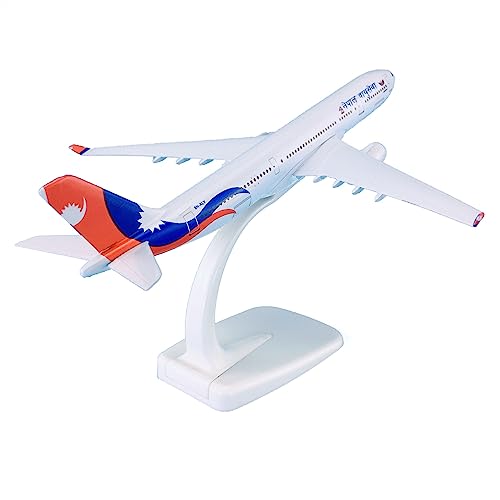 1:300 20 cm Flugzeugmodell Flugzeuge ABS und Metall Airbus A330-300 für Nepal Airlines Spielkits von SYOEUR
