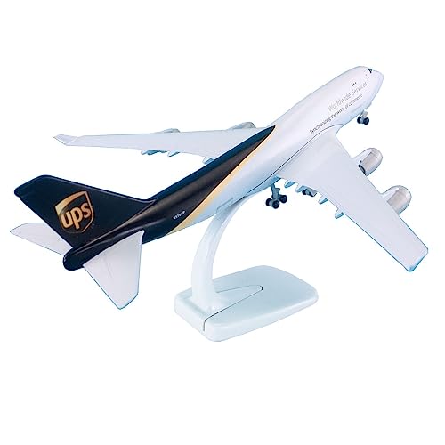 1:350 20 cm mit Rädern Flugzeug Flugzeuge Boeing B747-400 für UPS Express Miniaturflugzeugmodell Spielkits 1:350 20 cm mit Rädern Flugzeug Flugzeuge Boeing B747-400 für UPS Express Miniaturflugzeugmodell Spielkits von SYOEUR
