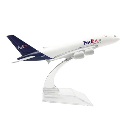 16CM Flugzeugmodell für FedEx Cargo Logistics Airbus A380 Airlines Flugzeugdruckguss-Metallflugzeugmodell Spielkits 16CM Flugzeugmodell für FedEx Cargo Logistics Airbus A380 Airlines Flugzeugdruckguss-Metallflugzeugmodell Spielkits von SYOEUR