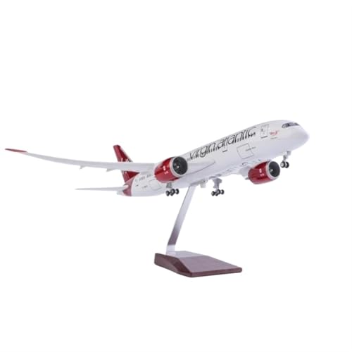 47 cm für Atlantic Modellflugzeugspielzeug 787 B787 Dreamliner 1/130 Druckgussharz-Replik-Flugzeugmodellbausatz Spielkits(No Light) von SYOEUR