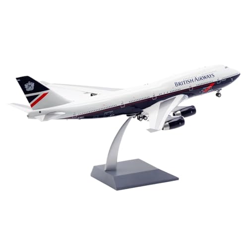Legierungs-Sammelflugzeug 1 200 Für British Airways Boeing B747-400 Druckguss-Flugzeug-Jet-Modell G-BNLL Mit Münze Spielkits von SYOEUR