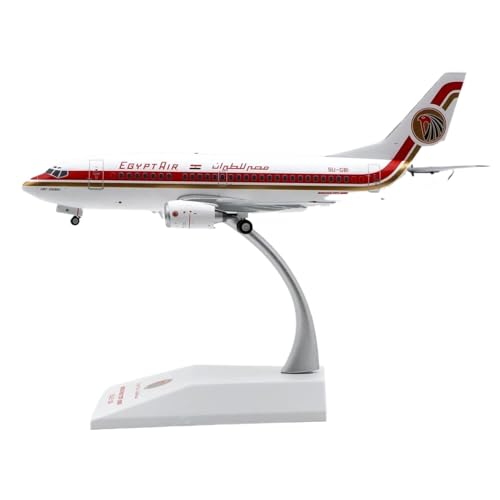 Legierungs-Sammelflugzeug 1 200 Für Egypt Air Boeing B737-500 Diecast Aircraft Jet Model SU-GBI Mit Ständer Spielkits Legierungs-Sammelflugzeug 1 200 Für Egypt Air Boeing B737-500 Diecast Aircraft Jet Model SU-GBI Mit Ständer Spielkits von SYOEUR