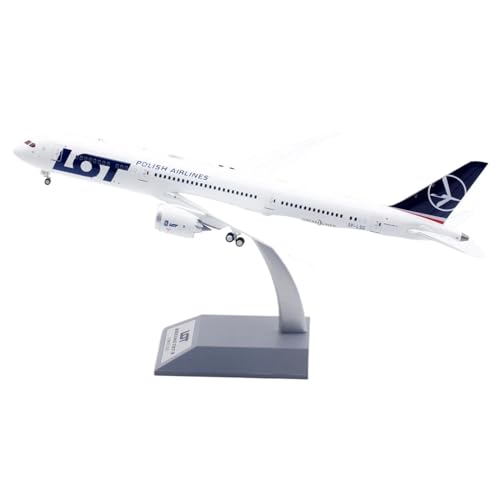 Legierungs-Sammelflugzeug 1 200 Für Lot Airlines „StarAlliance“ Boeing B787-9 Druckguss-Flugzeugmodell SP-LSG Spielkits von SYOEUR