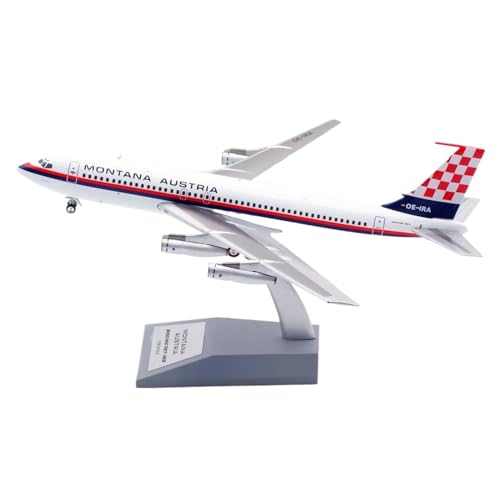 Legierungs-Sammelflugzeug 1 200 Für Montana Austria Boeing B707-100 Diecast Aircraft Jet Model OE-IRA Spielkits von SYOEUR