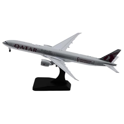 Legierungs-Sammelflugzeug 1 400 Für Qatar Airways Boeing B777-300ER Druckguss-Flugzeug-Jet-Modell A7-BEF Mit Ständer Spielkits von SYOEUR
