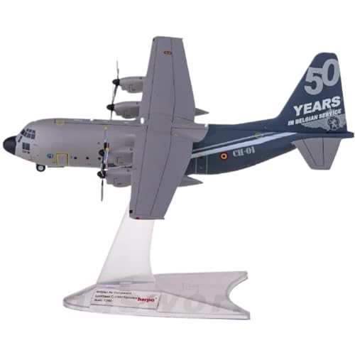 Maßstab 1 200 571791 für Belgian Air C-130H Hercules CH-01 Diecasts Aviation Avion Metallflugzeugmodellspielzeug Spielkits Maßstab 1 200 571791 für Belgian Air C-130H Hercules CH-01 Diecasts Aviation Avion Metallflugzeugmodellspielzeug Spielkits von SYOEUR