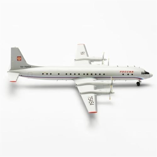 Maßstab 1 200 571807 Rossiya Special Flight Il-18 RA-75454 Avion Metal Aviacion Flugzeugmodell-Sammlungsspielzeug Spielkits Maßstab 1 200 571807 Rossiya Special Flight Il-18 RA-75454 Avion Metal Aviacion Flugzeugmodell-Sammlungsspielzeug Spielkits von SYOEUR