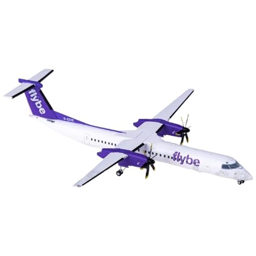Maßstab 1 200 G2BEE1193 Flybe Airlines Dash 8 Q400 G-ECOE Druckguss-Flugzeug, Metallmodell, Luftfahrt-Miniaturspielzeug Spielkits Maßstab 1 200 G2BEE1193 Flybe Airlines Dash 8 Q400 G-ECOE Druckguss-Flugzeug, Metallmodell, Luftfahrt-Miniaturspielzeug Spielkits von SYOEUR