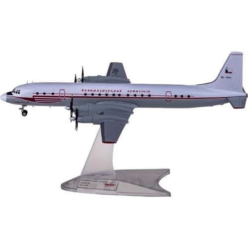 Maßstab 1 200 für 571333 Czech Airlines IL-18 OK-PAH Avion Druckgussmetall-Aviacion-Flugzeug-Miniaturmodell Spielkits Maßstab 1 200 für 571333 Czech Airlines IL-18 OK-PAH Avion Druckgussmetall-Aviacion-Flugzeug-Miniaturmodell Spielkits von SYOEUR