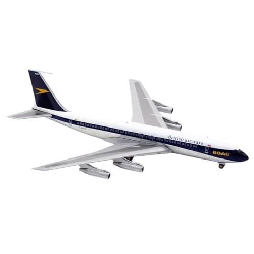 Maßstab 1 200 für British Airways 707-300 G-AXGW Druckguss-Flugzeugmodell für Sammeln, Weihnachtsgeschenkspielzeug aus Metall Spielkits Maßstab 1 200 für British Airways 707-300 G-AXGW Druckguss-Flugzeugmodell für Sammeln, Weihnachtsgeschenkspielzeug aus Metall Spielkits von SYOEUR