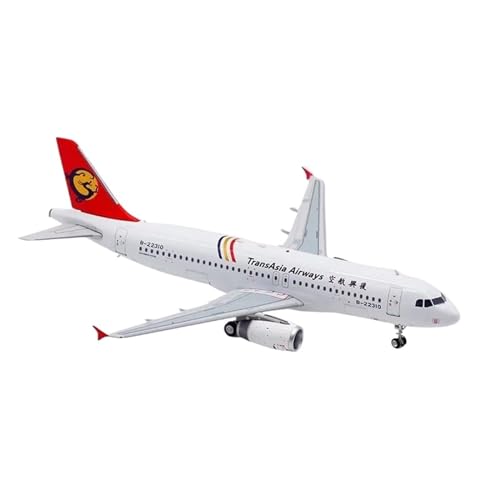 Maßstab 1 200 für TransAsia Airways A320 B-22310 Druckguss-Flugzeugmodell, Metallminiaturen, Weihnachtsgeschenkspielzeug Spielkits Maßstab 1 200 für TransAsia Airways A320 B-22310 Druckguss-Flugzeugmodell, Metallminiaturen, Weihnachtsgeschenkspielzeug Spielkits von SYOEUR