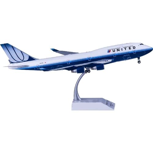 Maßstab 1 200 für XX2266 Airlines 747-400 N104UA Druckguss-Flugzeugmodell, Metall-Sammelspielzeug Spielkits Maßstab 1 200 für XX2266 Airlines 747-400 N104UA Druckguss-Flugzeugmodell, Metall-Sammelspielzeug Spielkits von SYOEUR