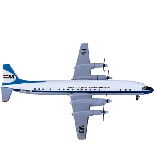 Maßstab 1 400 AC411093 Airlines für Il-18 HA-MOI Miniatur-Flugzeugmodell-Souvenirsammlungen aus Druckgusslegierung Spielkits Maßstab 1 400 AC411093 Airlines für Il-18 HA-MOI Miniatur-Flugzeugmodell-Souvenirsammlungen aus Druckgusslegierung Spielkits von SYOEUR