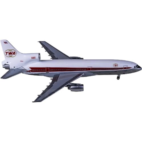Maßstab 1 400 BBX41632 TWA Airlines L-1011 N81027 Druckguss-Flugzeugmodell, Miniatur-Avion-Metall-Luftfahrtspielzeug Spielkits Maßstab 1 400 BBX41632 TWA Airlines L-1011 N81027 Druckguss-Flugzeugmodell, Miniatur-Avion-Metall-Luftfahrtspielzeug Spielkits von SYOEUR