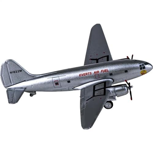 Maßstab 1 400 für AC411115 Everts Air Fuel C-46 N1822M Miniatur-Flugzeugmodell aus Druckgusslegierung, Einzelflugzeugmodell Spielkits Maßstab 1 400 für AC411115 Everts Air Fuel C-46 N1822M Miniatur-Flugzeugmodell aus Druckgusslegierung, Einzelflugzeugmodell Spielkits von SYOEUR