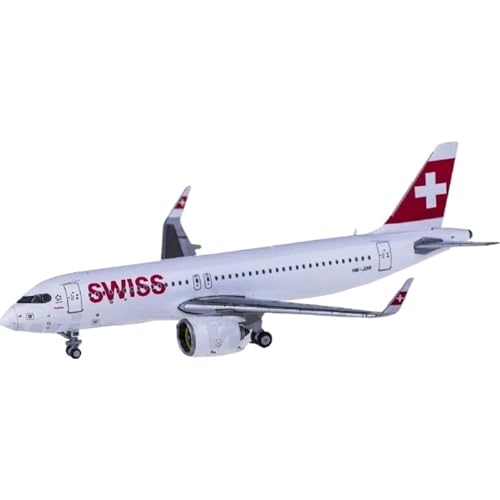 Maßstab 1 400 für EW432N002 Swiss Airlines A320neo HB-JDB Diecast Miniatures Flugzeugmodell Metal Aviacion Spielkits Maßstab 1 400 für EW432N002 Swiss Airlines A320neo HB-JDB Diecast Miniatures Flugzeugmodell Metal Aviacion Spielkits von SYOEUR