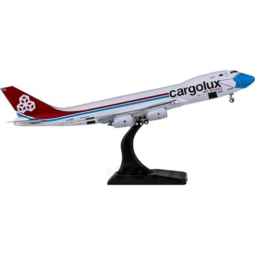 Maßstab 1 400 für GJCLX1954 Cargolux Cargo Aviation 747-8F LX-VCF Miniatur-Flugzeugmodellkollektion aus Druckgusslegierung Spielkits Maßstab 1 400 für GJCLX1954 Cargolux Cargo Aviation 747-8F LX-VCF Miniatur-Flugzeugmodellkollektion aus Druckgusslegierung Spielkits von SYOEUR