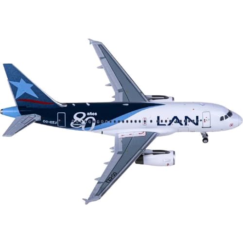 Maßstab 1 400 für NG48007 LAN Airlines A318 CC-CZJ Diecast Aviation Miniatur Avion Metall Flugzeug Modell Spielzeug Spielkits Maßstab 1 400 für NG48007 LAN Airlines A318 CC-CZJ Diecast Aviation Miniatur Avion Metall Flugzeug Modell Spielzeug Spielkits von SYOEUR