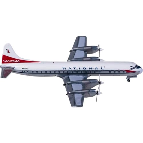 Maßstab 1 400 für National Airlines L-188A Electra N5017K Druckguss-Modellflugzeug, Metallflugzeugmodell Spielkits Maßstab 1 400 für National Airlines L-188A Electra N5017K Druckguss-Modellflugzeug, Metallflugzeugmodell Spielkits von SYOEUR