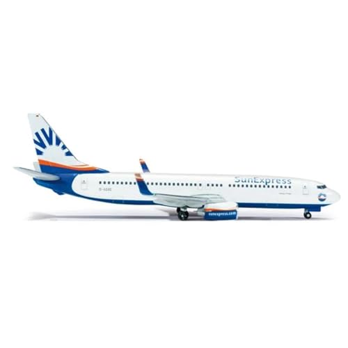 Maßstab 1 500 für Sun Express Germany 737-800 D-ASXS Airlines Avion Metallflugzeugmodell aus Druckguss Spielkits Maßstab 1 500 für Sun Express Germany 737-800 D-ASXS Airlines Avion Metallflugzeugmodell aus Druckguss Spielkits von SYOEUR
