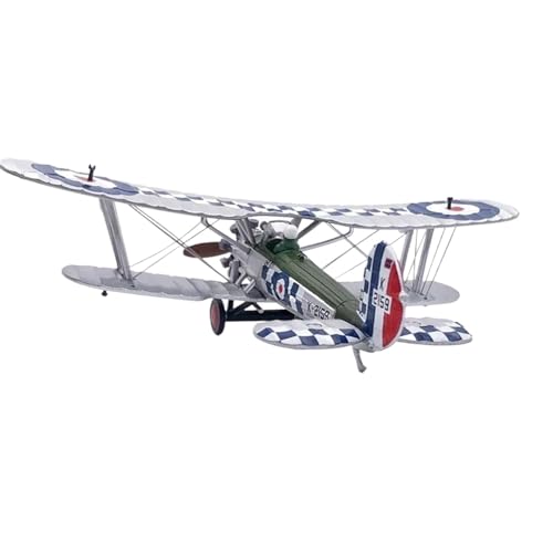Maßstab 1 72 FÜR Red Baron SE.5a Spade Bristol Bulldog Biplane Propeller Fighter Diecast Metal Flugzeug Flugzeugmodell Spielkits(Bristol Bulldog) von SYOEUR