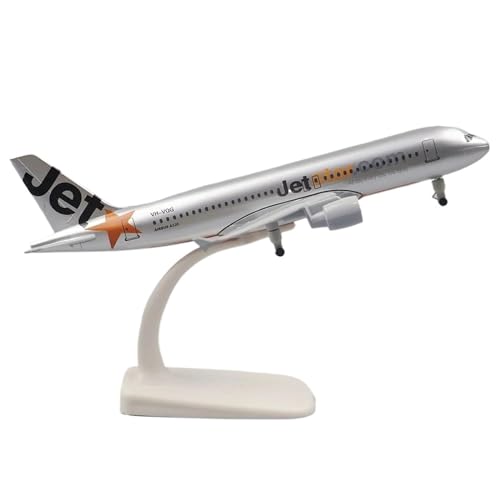 Metallflugzeugmodell 20 cm 1 400 FÜR Spring Airlines A320 Replika-Legierungsmaterial Mit Fahrwerk Spielkits(Jetstar) von SYOEUR