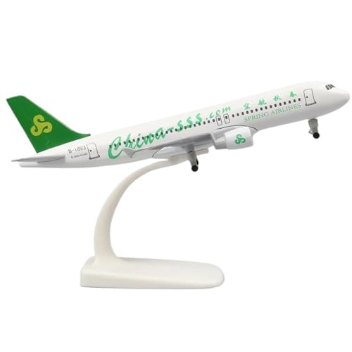 Metallflugzeugmodell 20 cm 1 400 FÜR Spring Airlines A320 Replika-Legierungsmaterial Mit Fahrwerk Spielkits(Spring Airlines) von SYOEUR