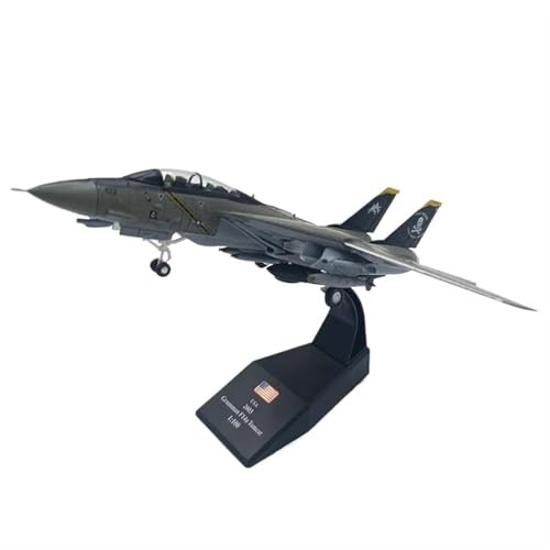 Militärisches Modellflugzeugspielzeug im Maßstab 1/100 für F14 Tomcat F-14A/B AJ103 VF-84 Kampfflugzeug der Luftwaffe aus Druckgussmetall Flugzeugmodellspielzeug Spielkits Militärisches Modellflugzeugspielzeug im Maßstab 1/100 für F14 Tomcat F-14A/B AJ103 VF-84 Kampfflugzeug der Luftwaffe aus Druckgussmetall Flugzeugmodellspielzeug Spielkits von SYOEUR