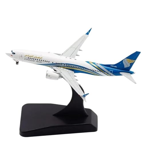 Modellflugzeug im Maßstab 1 400 B737-8MAX A4O-MA Für Oman Air-Flugzeugmodell, fertiges Druckguss-Ausstellungsmodell Spielkits Modellflugzeug im Maßstab 1 400 B737-8MAX A4O-MA Für Oman Air-Flugzeugmodell, fertiges Druckguss-Ausstellungsmodell Spielkits von SYOEUR