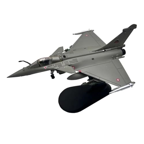 SYOEUR 1:100 Frankreich Rafale C für Libyen Kriegsjäger Spielzeugflugzeug Metall Militärdruckguss Flugzeugmodell Spielkits(Rafale C) von SYOEUR
