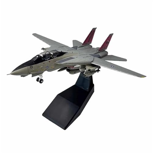 SYOEUR Grumman F-14 F14 im Maßstab 1:100 für Tomcat Bombcat Fighter, Druckguss-Metallflugzeug, Flugzeugmodell Spielkits(F14 PT Tomcat) von SYOEUR