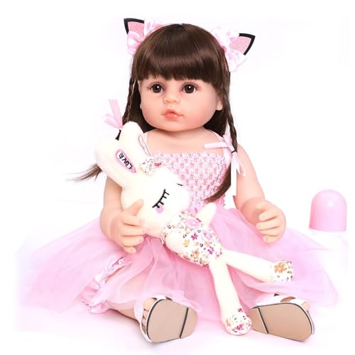 SYP Reborn Babypuppe Ganzkörper Silikon Vinyl Junge Puppe Reborn Toddlers Junge Mädchen Spielzeug Weihnachts Geschenk SYP Reborn Babypuppe Ganzkörper Silikon Vinyl Junge Puppe Reborn Toddlers Junge Mädchen Spielzeug Weihnachts Geschenk von SYP