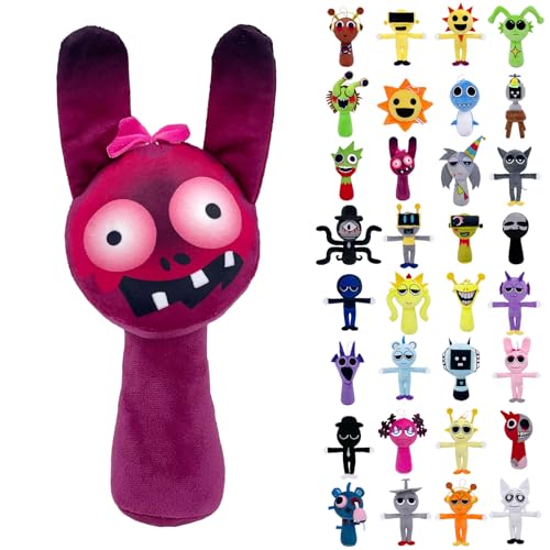 SYSYSYYASNL Kuscheltier, Süße Plüschtiere, Weiches und Schmiegames Plüsch für Halloween, Weihnachten, Valentinstag, für Kinder und Spielefans (10) von SYSYSYYASNL