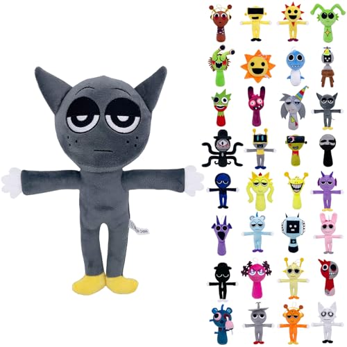 SYSYSYYASNL Kuscheltier, Süße Plüschtiere, Weiches und Schmiegames Plüsch für Halloween, Weihnachten, Valentinstag, für Kinder und Spielefans (12) von SYSYSYYASNL