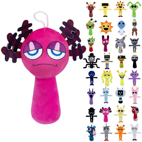 SYSYSYYASNL Kuscheltier, Süße Plüschtiere, Weiches und Schmiegames Plüsch für Halloween, Weihnachten, Valentinstag, für Kinder und Spielefans (26) von SYSYSYYASNL