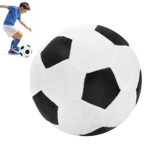 Plüsch Fußball Spielzeug, 25cm Fußball Plüschtier Spielzeug,3D Fußball Plüsch Smiley Fußball für Heimdekoration,für Kinderzimmer Dekoration Fußball Liebhaber Plüsch Fußball Spielzeug, 25cm Fußball Plüschtier Spielzeug,3D Fußball Plüsch Smiley Fußball für Heimdekoration,für Kinderzimmer Dekoration Fußball Liebhaber von SYTTNUM