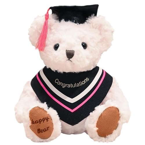 SYTTNUM Abschluss Plüschbär Spielzeug, Graduation Bear Plüsch, Kuscheltier Graduierung Bär, Bachelor Graduierung Geschenk Graduierung Geschenk Prüfung Bestehen Geschenk, 20cm SYTTNUM Abschluss Plüschbär Spielzeug, Graduation Bear Plüsch, Kuscheltier Graduierung Bär, Bachelor Graduierung Geschenk Graduierung Geschenk Prüfung Bestehen Geschenk, 20cm von SYTTNUM