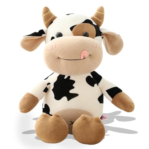 SYTTNUM Cow Plush Toy, Stuffed Animal Throw Plushie Pillow Doll,Cow Stuffed Animal Toys, Stuffed Cow Toy Stuffed Cow Toy Plush Toy for Kids Birthday Gift-30cm SYTTNUM Cow Plush Toy, Stuffed Animal Throw Plushie Pillow Doll,Cow Stuffed Animal Toys, Stuffed Cow Toy Stuffed Cow Toy Plush Toy for Kids Birthday Gift-30cm von SYTTNUM