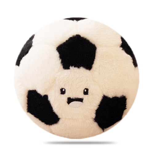 SYTTNUM Plüsch Fußball Spielzeug, Fußball Plüschtier Spielzeug,3D Fußball Plüsch Smiley Fußball für Heimdekoration,für Kinderzimmer Dekoration Fußball Liebhaber- 21cm SYTTNUM Plüsch Fußball Spielzeug, Fußball Plüschtier Spielzeug,3D Fußball Plüsch Smiley Fußball für Heimdekoration,für Kinderzimmer Dekoration Fußball Liebhaber- 21cm von SYTTNUM