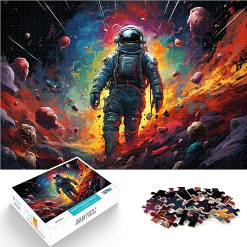 1000-teiliges Puzzle für Erwachsene, Astronauten-Denkspiel, 38x52 cm, EIN Kunstwerk für Teenager ab 14 Jahren von SYUNFEI