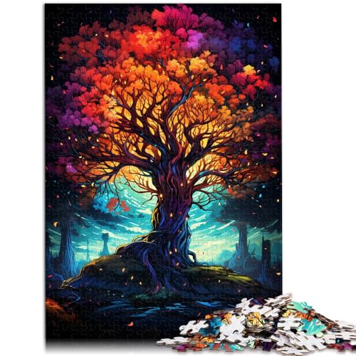 1000-teiliges Puzzle für Erwachsene, Baum der Weisheit, buntes Denkspiel,50x75cm, Wichtelgeschenk für Teenager ab 14 Jahren 1000-teiliges Puzzle für Erwachsene, Baum der Weisheit, buntes Denkspiel,50x75cm, Wichtelgeschenk für Teenager ab 14 Jahren von SYUNFEI
