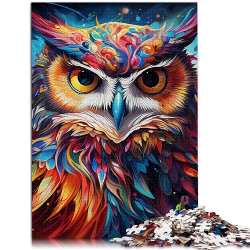 1000-teiliges Puzzle für Erwachsene, Eulenspielzeug, Denkspiel,50x75cm, Familienspiel, Stressabbau, schwieriges Herausforderungspuzzle 1000-teiliges Puzzle für Erwachsene, Eulenspielzeug, Denkspiel,50x75cm, Familienspiel, Stressabbau, schwieriges Herausforderungspuzzle von SYUNFEI