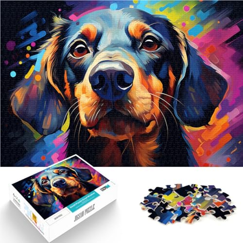 1000-teiliges Puzzle für Erwachsene, Hundespielzeug, Lernspiele, Stressabbau, geeignet als Schreibtischdekoration, 26x38cm, für Jugendliche ab 14 Jahren von SYUNFEI