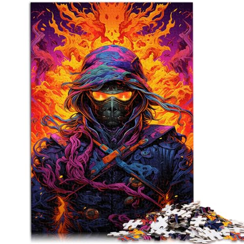 1000-teiliges Puzzle für Erwachsene, Fantasy-Japanisches Ninja-Puzzle, Lernspiele, Lernspiel für Geburtstag, Weihnachten, 10,27 Zoll x 14,96 Zoll 1000-teiliges Puzzle für Erwachsene, Fantasy-Japanisches Ninja-Puzzle, Lernspiele, Lernspiel für Geburtstag, Weihnachten, 10,27 Zoll x 14,96 Zoll von SYUNFEI