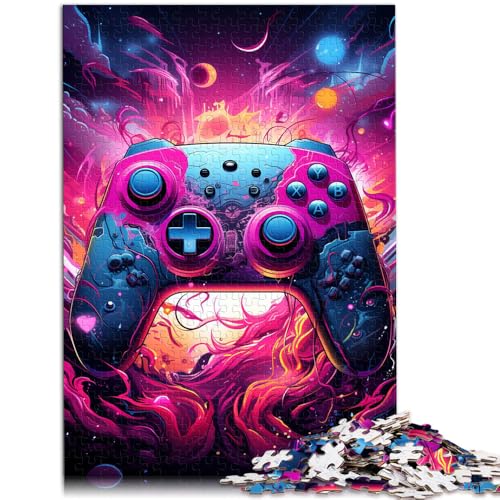 1000-teiliges Puzzle für Erwachsene, buntes Gamepad, Quizspiel, Herausforderung der Gehirnintelligenz, süchtig machendes Spielzeug,38x52cm, für Teenager ab 14 Jahren 1000-teiliges Puzzle für Erwachsene, buntes Gamepad, Quizspiel, Herausforderung der Gehirnintelligenz, süchtig machendes Spielzeug,38x52cm, für Teenager ab 14 Jahren von SYUNFEI
