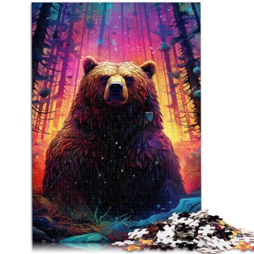 1000-teiliges Puzzle für Erwachsene, Puzzle-Kunst, Tier-Bär-Quizspiel, Herausforderung für die Gehirnintelligenz, süchtig machendes Spielzeug, 50 x 75 cm, 1000-teiliges Puzzle für Erwachsene, Puzzle-Kunst, Tier-Bär-Quizspiel, Herausforderung für die Gehirnintelligenz, süchtig machendes Spielzeug, 50 x 75 cm, von SYUNFEI