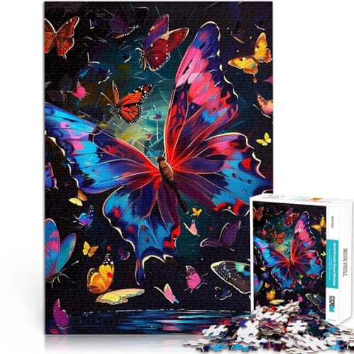 1000-teiliges Puzzle für Erwachsene, psychedelisches Kaninchen-Spielzeug, Denkspiel, Lernspiel für Geburtstag, Weihnachten, 50 x 75 cm, für Teenager ab 14 Jahren 1000-teiliges Puzzle für Erwachsene, psychedelisches Kaninchen-Spielzeug, Denkspiel, Lernspiel für Geburtstag, Weihnachten, 50 x 75 cm, für Teenager ab 14 Jahren von SYUNFEI